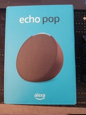 Amazon Alexa Echo Pop Smart Speaker C2H4R9 New Sealed w/Amazon Smart Plug New