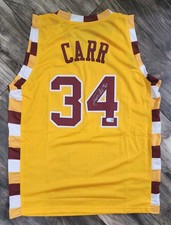 AUSTIN CARR Signed Auto Custom Cleveland Cavaliers #34 XL Jersey SWAU