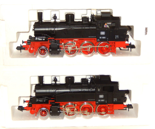 Märklin Spur 1 2x Dampflok BR 91 1651 der DB | Condition: Als Ersatzteil / defekt