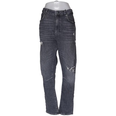 Karve, Jeans, Größe: 34, K MD Drop Smog, Grau, Elasthan/Bio-Baumwolle #rUX