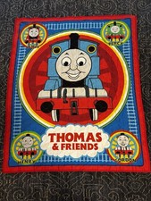 Thomas The Tank Throw 33x41" Cotton Toddler Baby Blanket
