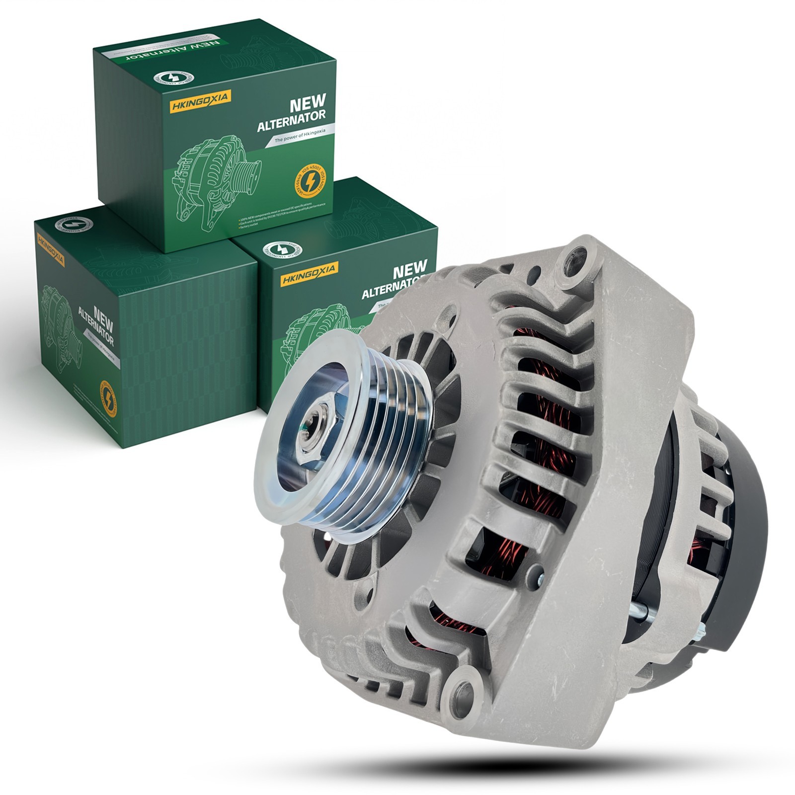 New Alternator For Silverado & Sierra 4.3 2007-2013 160 Amp LU3 Vin X 8301N