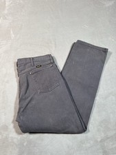 Vintage 80s Wrangler 13mwz Jeans Size 36x30 Gray USA Western Cowboy Chore