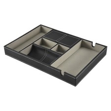 Valet Tray for Men, Tray, Nightstand Organizer, Table Organizer,5612