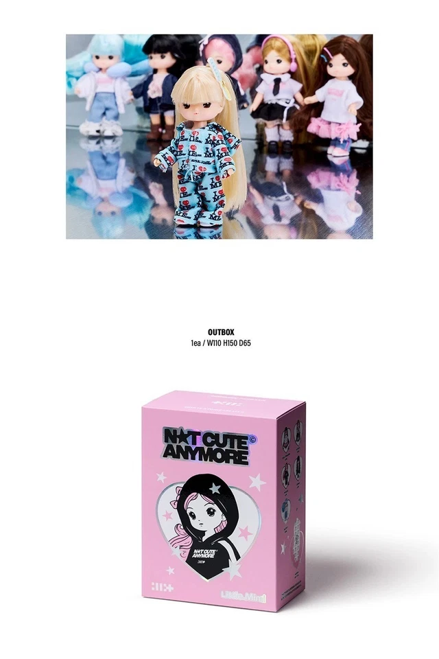 ILLIT NOT CUTE ANYMORE 1st Single Album LITTLE MIMI Ver/Doll+Key Ring+5Card+GIFT - Image 4 of 4
