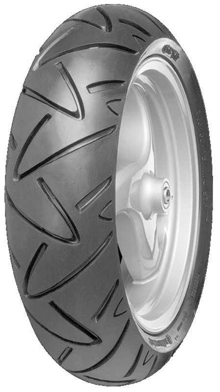 Pneu CONTINENTAL CONTITWIST évite le dérapage sur sol mouillé avec sa structure tubeless