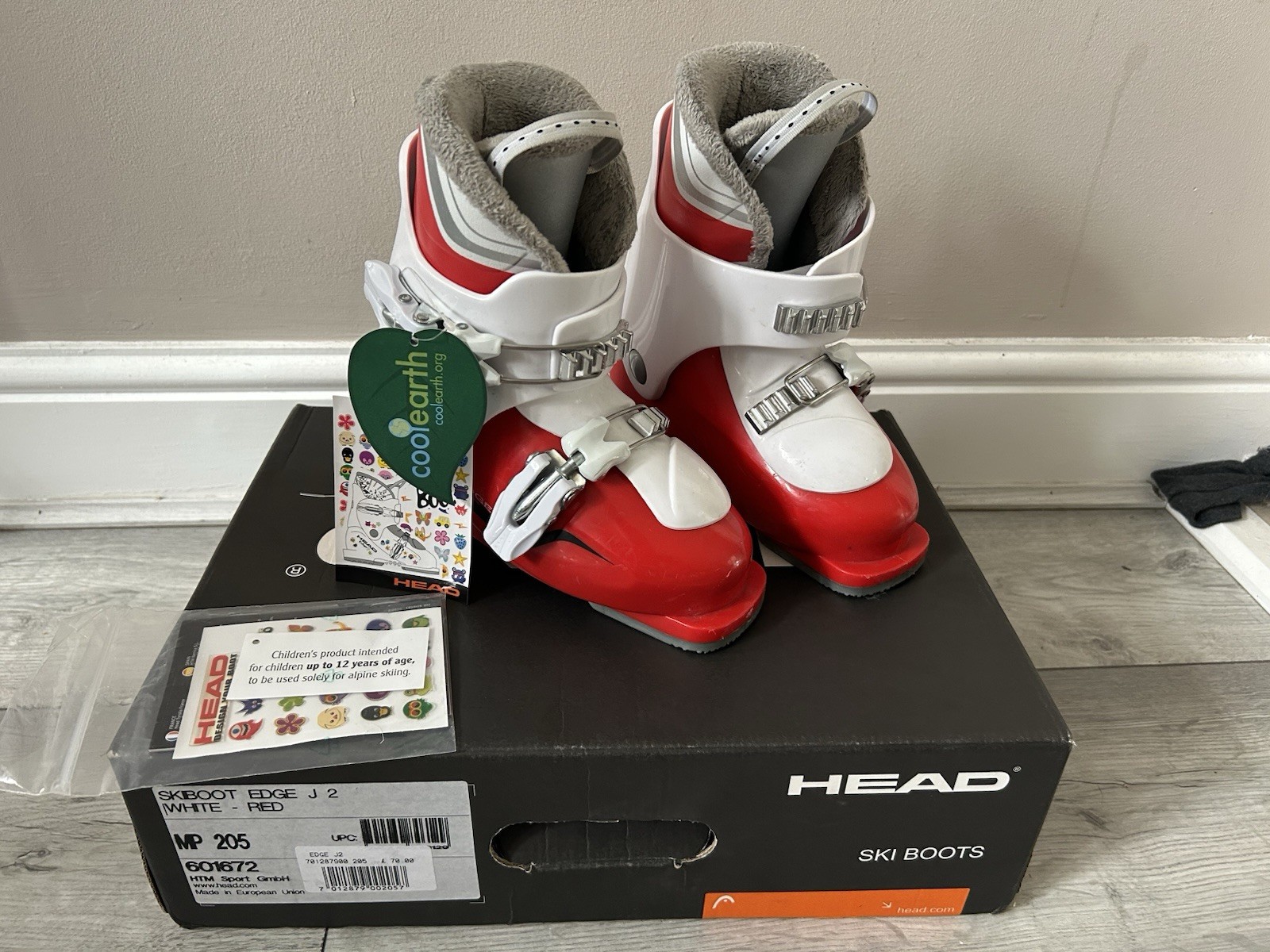 SALOMON Bordo testa uomo nero e arancione taglia MP 20 5 UK 190 195