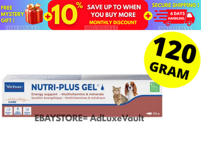 Virbac Nutriplus Nutri Plus Gel Supplement for Cats & Dogs (120.5g)
