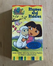 Nickelodeon Sealed VHS 2003 Promo Screener DORA THE EXPLORER Rhymes and Riddles