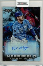 2018 Topps Fire Whit Merrifield Autographs Fawm Kansas City Royals