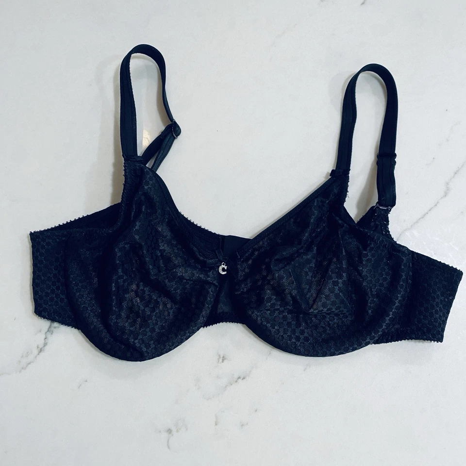 Sujetador Chantelle Mujer Talla 36C Negro Sexy Con Aros Francia Grunge Capricho Foto 3 de 4