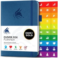 Clever Fox Planner – Undated Weekly & Monthly Planner for Productivity, Time ...