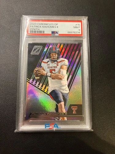 2023 Chronicles DP Zenith  Patrick Mahomes II PSA 9 MINT
