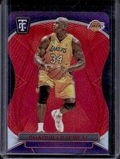 2024-25 Totally Certified Shaquille O'Neal Red Die-Cut Platinum Mirror #/125