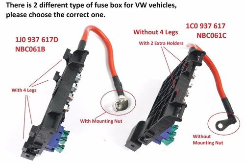NoMoreBreaking Fuse Box For VW Jetta Golf Beetle 1.8 2.0 NBC061B 1J0937617D - Bild 3 von 4