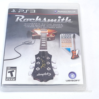 Rocksmith Sony PlayStation 3 PS3 Game Only w/ Manual Tested no cable