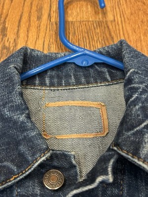 リーバイス ビンテージGジャン 古着526 USAビックE Vintage 1960s Levi's Big E Denim Jean Jacket 526 Button Type 3