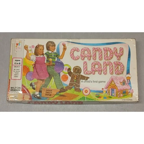 Milton Bradley CANDY LAND Vintage Board Game