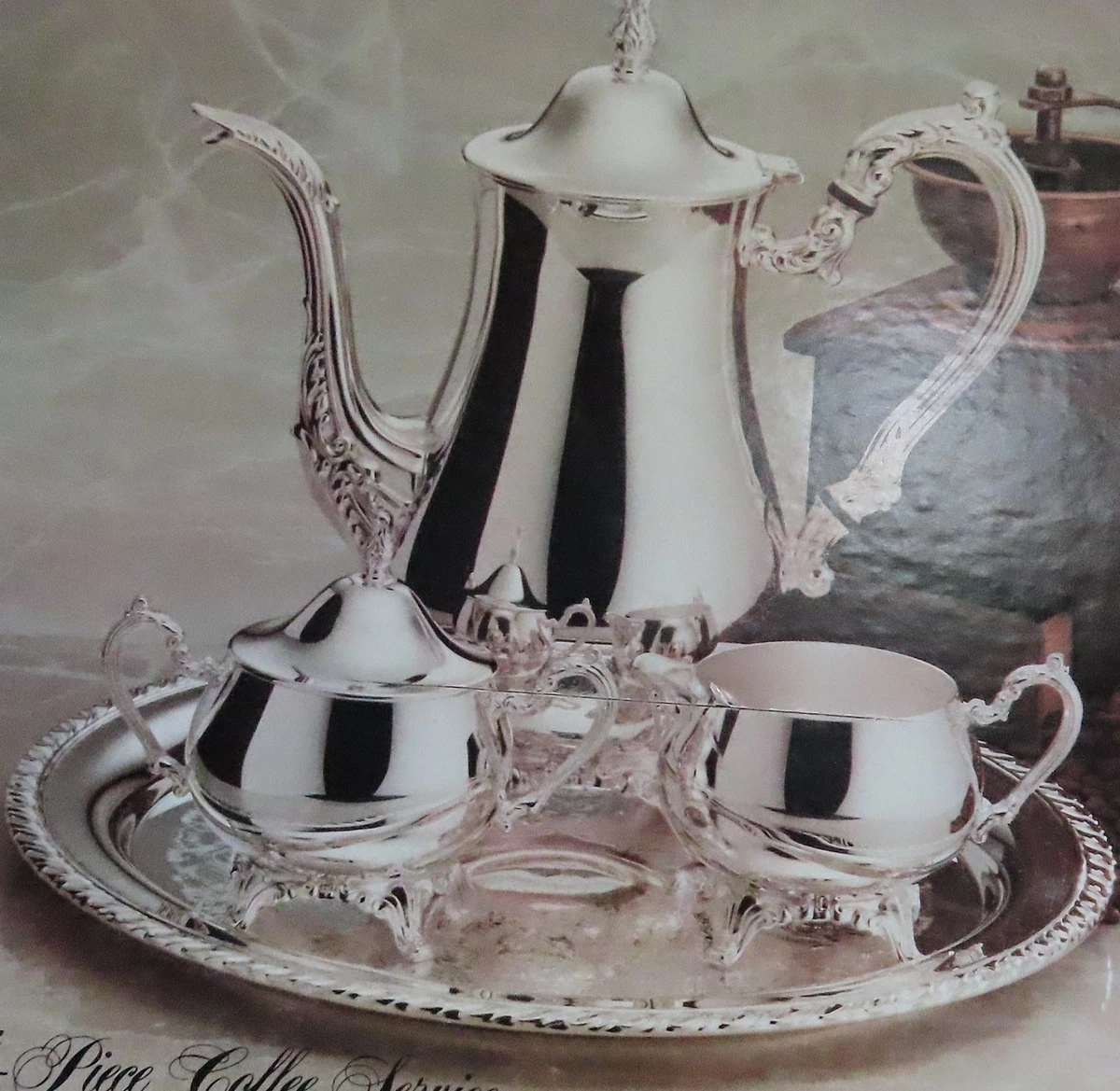 ONEIDA Antique US Silver-Plated Teapots, Coffee Pots & Sets for