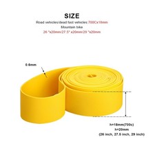 for 2 Pcs Bicycle Bike Tire Liner Anti-Puncture Proof Belt Tyre Tape