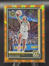 2025 Donruss WNBA Skylar Diggins 26 Orange Laser /199 | Seattle Storm
