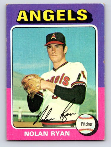Nolan Ryan #500 1975 Topps card