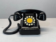 Vintage 1940s Style Microtel Push Dial Phone - Model 999 – Working - Great Cond