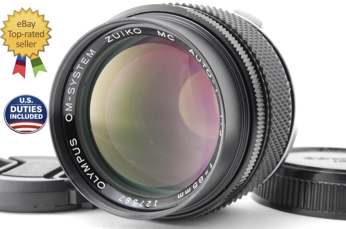 【希少】OM SYSTEM ZUIKO MC AUTO-T 85mm F2 N MINT] OLYMPUS OM-SYSTEM ZUIKO MC AUTO-T 85mm f2 Portrait Lens