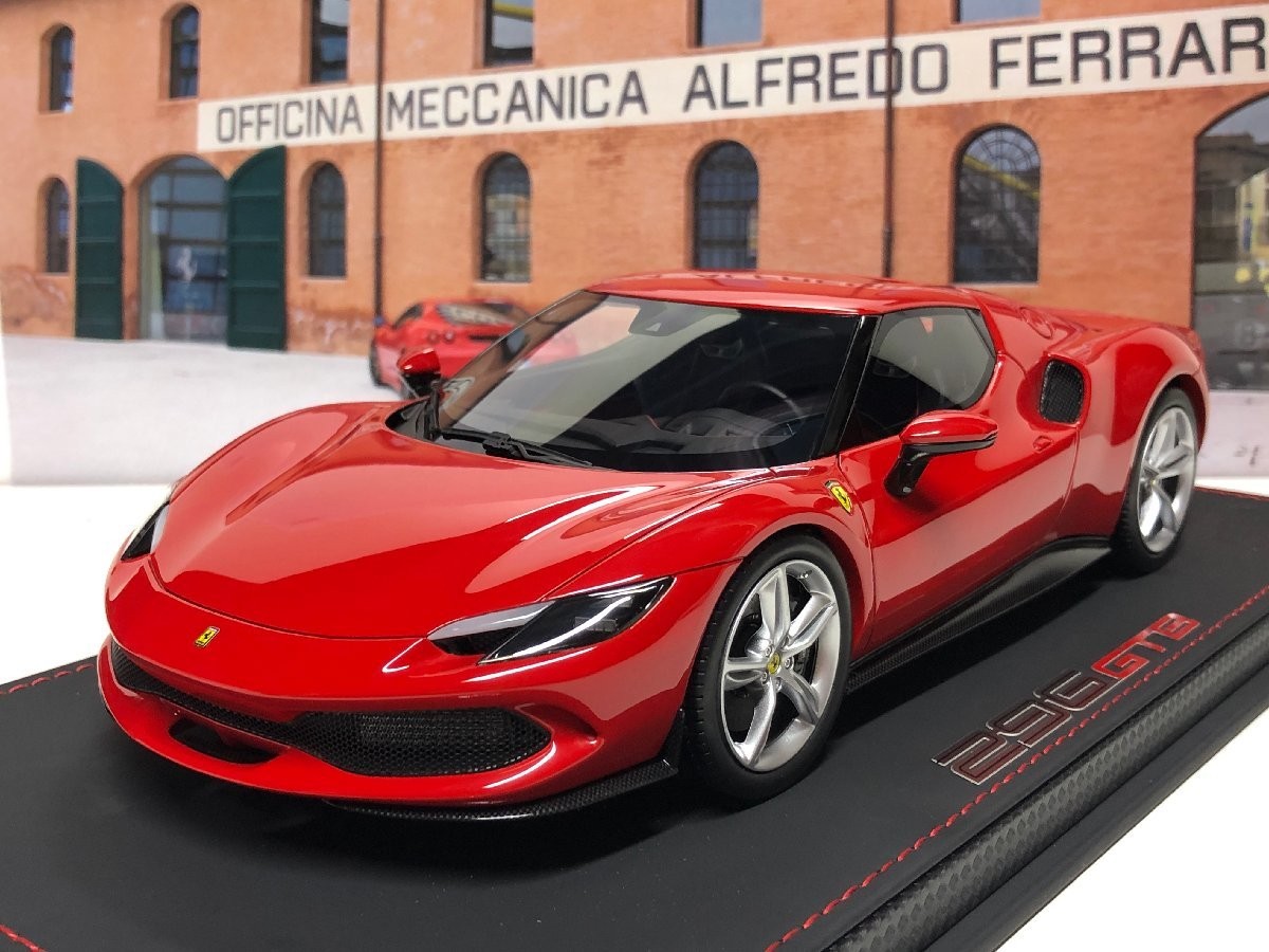 BBR Ferrari 296 GTB Red Corsa 322 P18210A