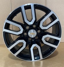 Set Of Four 00-25 Chevy Silverado 1500 20 Oem Takeoff Black Machined Wheels