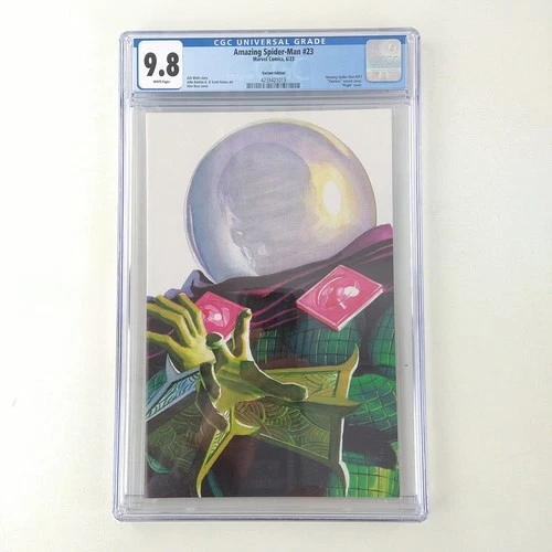 Amazing Spider-Man #23 CGC 9.8 Alex Ross Timeless Mysterio Variant NM/MT (2023)