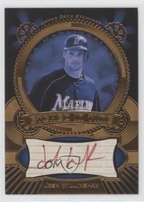2004 Upper Deck Etchings Etched in Time Red Ink 6/25 Josh Willingham Auto 3c7