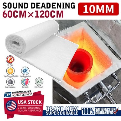 Easy to install Ceramic Fiber Insulation Blanket Heat insulation 47'' x 24'' DIY