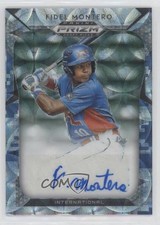 2019 Panini Prizm Draft Picks Auto Camo Prizm 3/25 Fidel Montero #57 Auto b8h