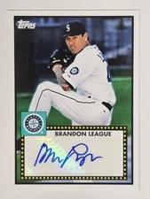 2011 Topps Lineage 1952 BRANDON LEAGUE #52A-BL Auto Autograph Seattle Mariners