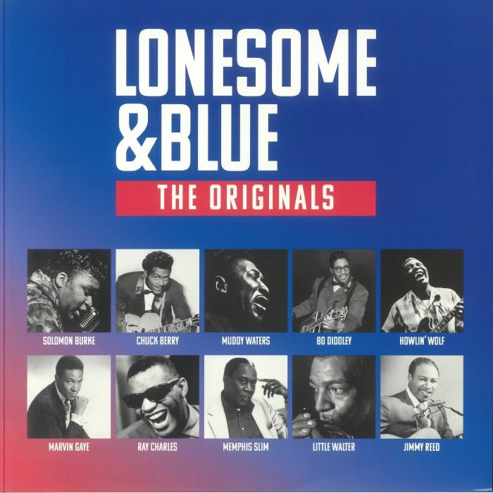 VARIOUS - Lonesome & Blue - Vinyl (limited gatefold clear vinyl 2xLP + insert)