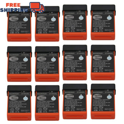 12PCS HBC Pump Truck Remote Control Battery 2100mAh BA225030 6V Ni-Mh Battery