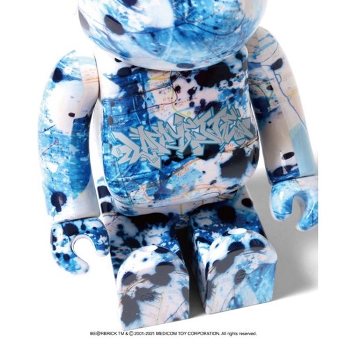 MEDICOM TOY BE@RBRICK LFYT × STASH GRAFFITI ART NEW YORK SUBWAY 100% & 400% - Picture 8 of 14
