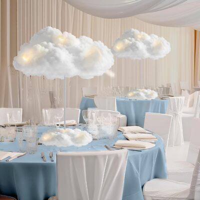 Clouds 3D Clouds LED DIY Lights Baby Shower Clouds Table Decoration