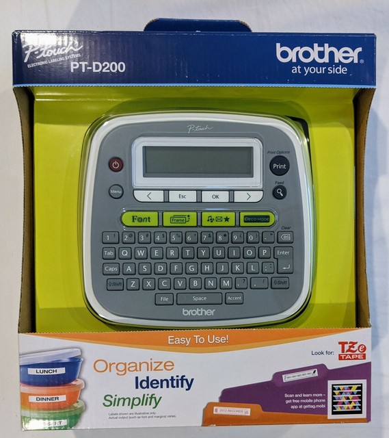 Brother P-Touch PT-D200 Label Thermal Printer for sale online | eBay