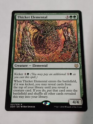 Thicket Elemental Duel Decks: Nissa vs. Ob Nixilis Magic the Gathering MTG Nice!