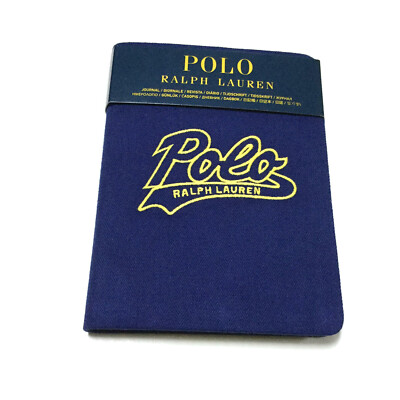 Polo Ralph Lauren Hardcover Navy Cotton Notebook Journal Diary | eBay
