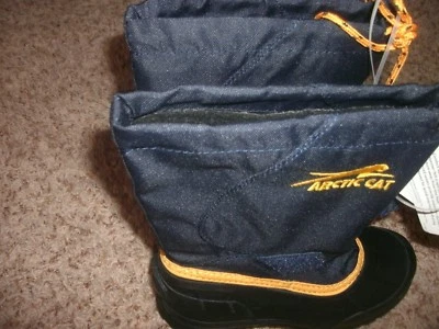 Arctic Cat Extreme Weather Boots Kids Sizes 1,2,3 or 5 Insulated Waterproof B199