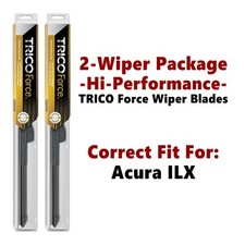 Hi-Performance 2-pk Wipers fits 2013+ Acura ILX - 25260/190