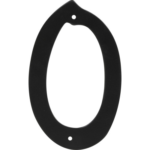 Hillman 4-In. Nail-On Black House Number 0 841616