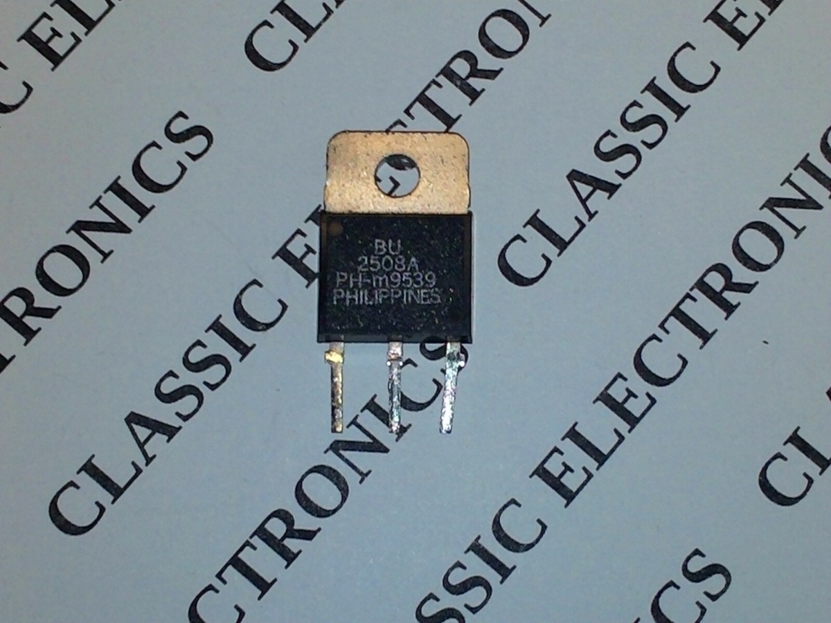 Lot De 2 Transistors Philips BU2527AF - Neufs De Stock Ancien - Parfait état De Marche