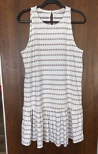 Loft Sleeveless Ruffle Sundress New Size Small