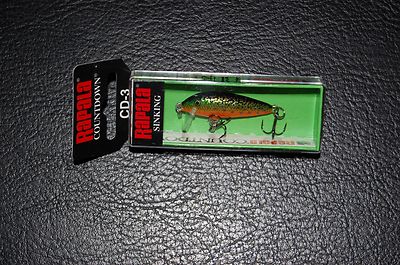 Leurre Rapala Countdown CD03/FT – 3 Cm – Plombant – Pour Saumon – Neuf