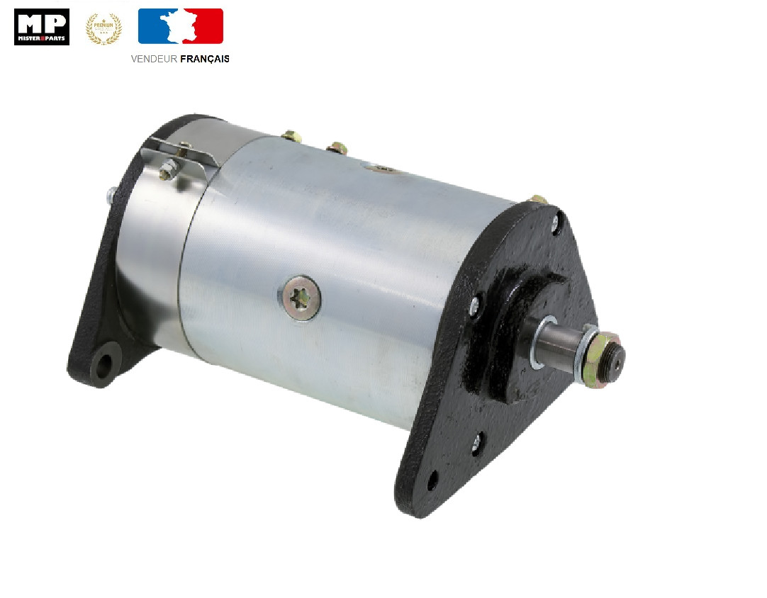 Dynamoteur pour Piaggio Ape TM 220 robuste en acier pour moteur 220cc
