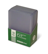 Trading Card 3" x 4" Thick 130 point 3.3 mm Toploaders Collectible Supplies